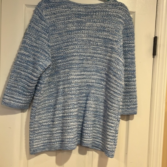 Perfect Condition: J.Jill chunky knit jacket. - Picture 3 of 3